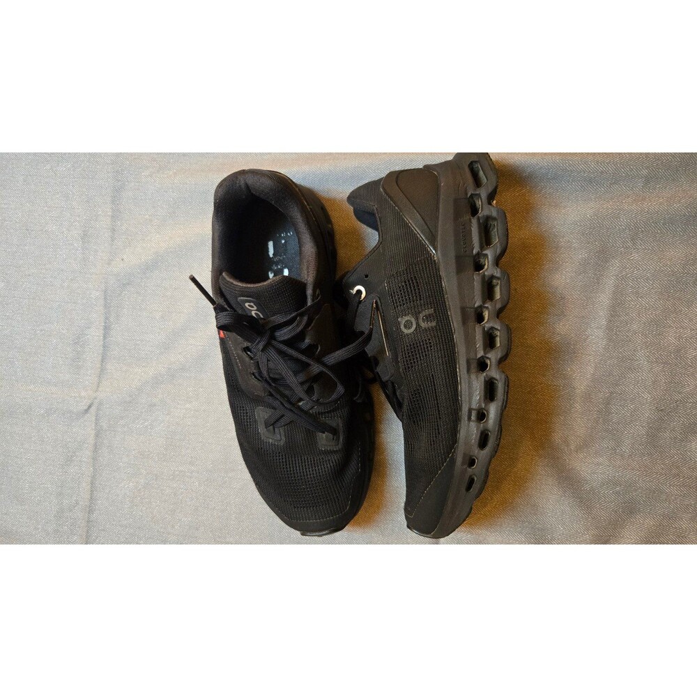 On Cloudstratus Women's Running Shoes Black 39.99211 Size 6.5 US EU 37.5